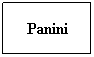 Cuadro de texto: Panini
